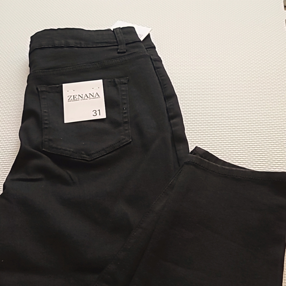 Zenana Black Denim Jeans